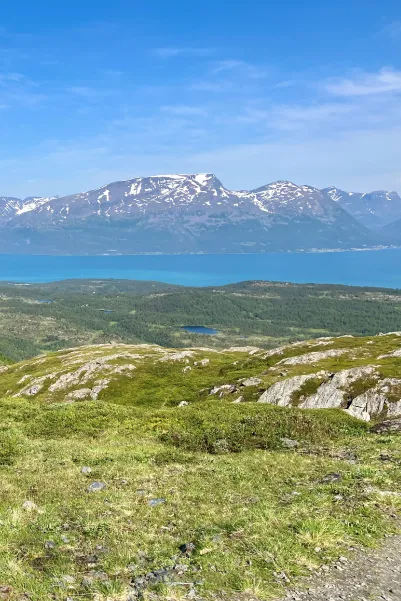 Alpes de lyngen l'été