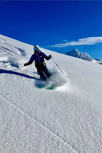 Guide de ski de randonnée dans les Alpes de Lyngen en Norvège