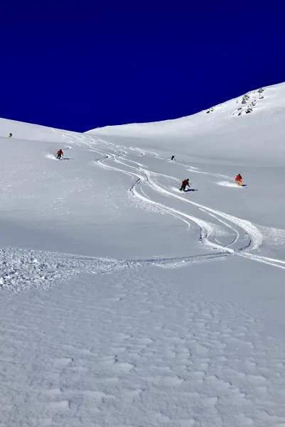 Descente à Ski de randonnée en Norvège