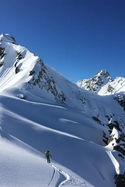 Skieur de randonnée